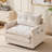 36.3" Chenille Rotatable Upholstered Sofa Chair With Side Pockets-905065906