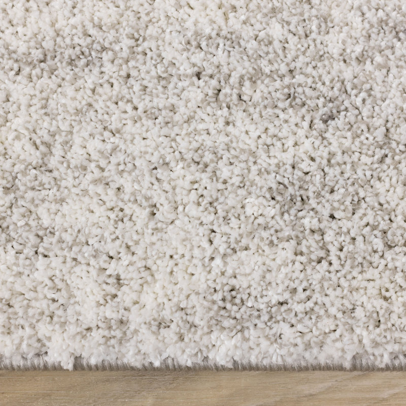 Tapis à motifs abstraits crème / gris Kara, Rectangle 2 pi x 3 pi 7 po