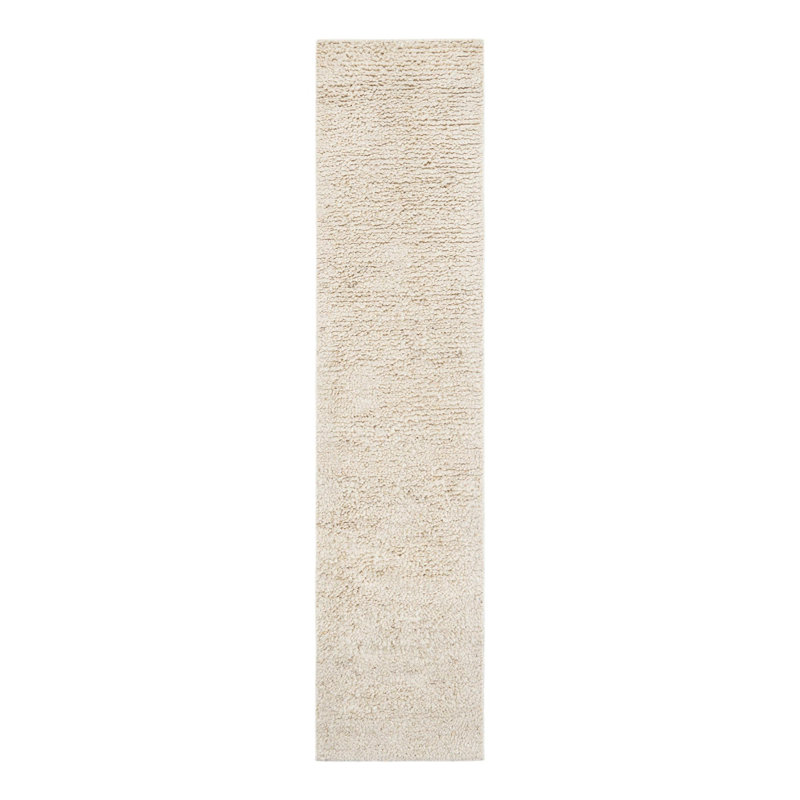 Yanaliz Hand Loomed Wool Indoor Rug, Runner 2'7" x 12'
