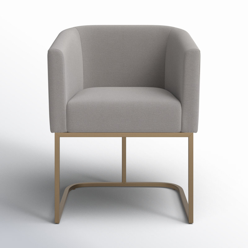 Echo 18.5'' H Upholstered Arm Chair, Medium Grey