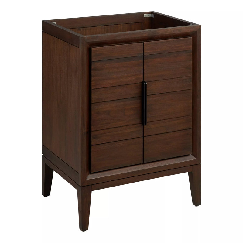 24" Aliso Single Bathroom Vanity - Cabinet Only, Java
