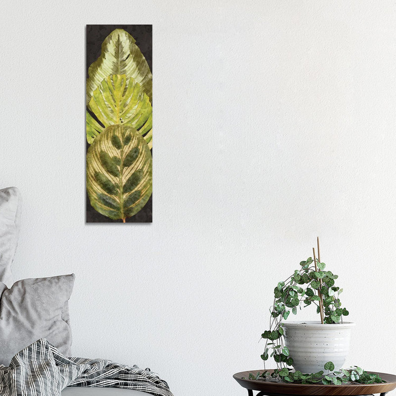 Tropic Collection V by Alonzo Saunders - Wrapped Canvas Painting, 30.48 cm H x 91.44 cm W x 1.91 cm D