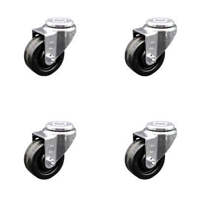 Phenolic Wheel Swivel Bolt Hole Set