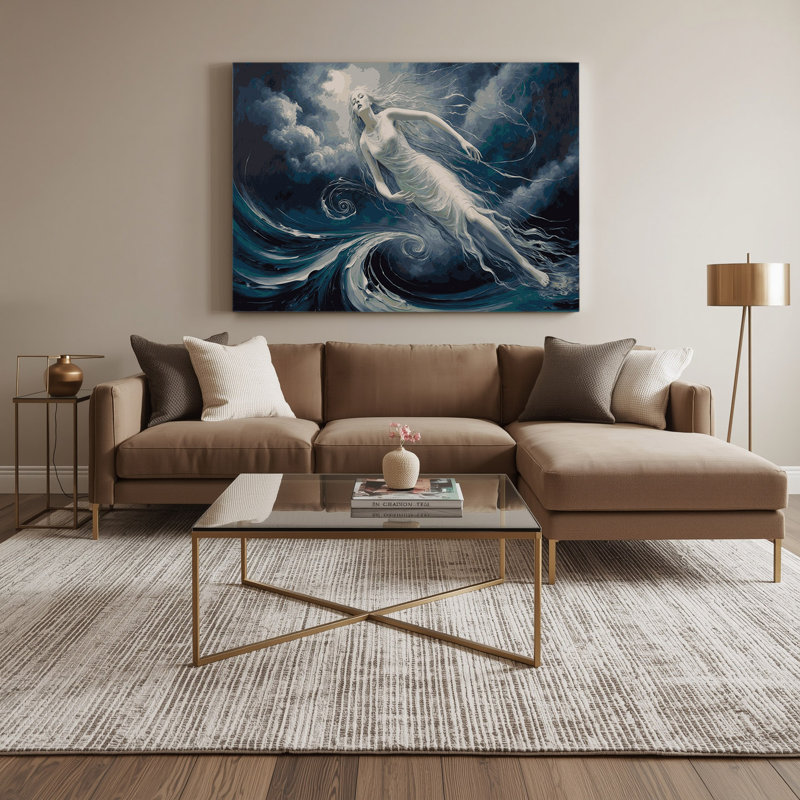Art mural sur toile Sci Fi Banshee, H 12 po x l 18 po