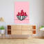 Art mural contemporain cerises dans un bol-230877281