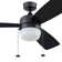 44" Barcadero 3 - Blade LED Propeller Ceiling Fan with Pull Chain and Light Kit Included