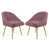 Velours rose est en rupture de stock