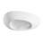 67" x 34" Freestanding Soaking Solid Surface Bathtub with Drain Assembly-78477481