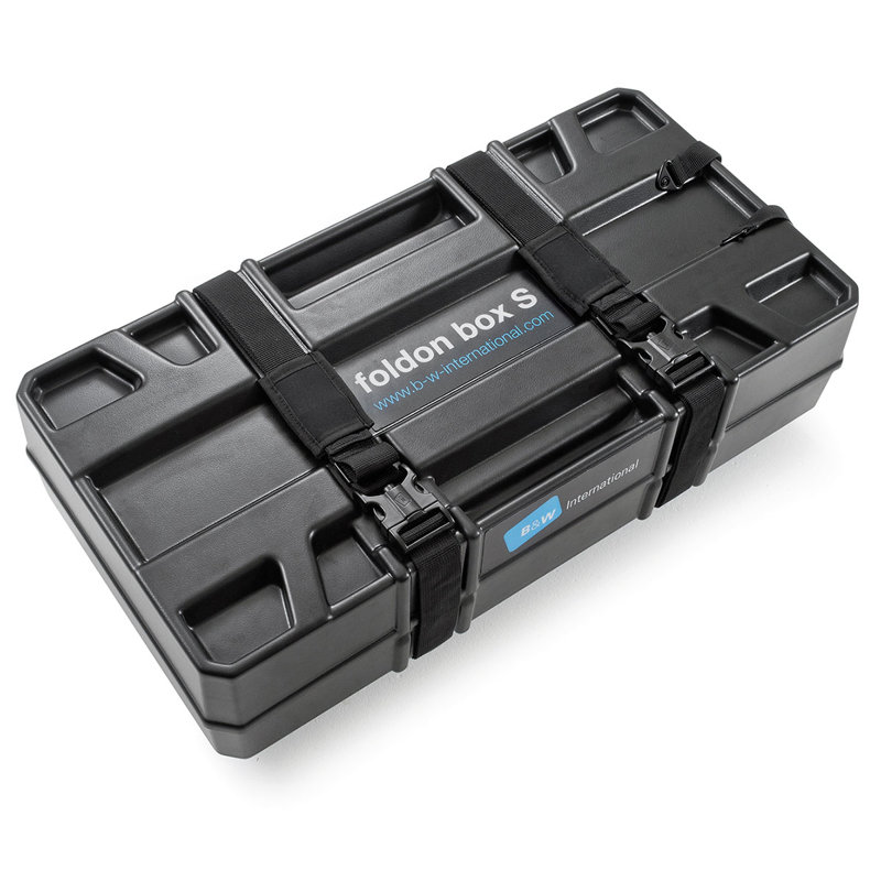 Black ABS Plastic and Polypropylene Bicycle Shipping Case with Wheels