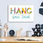 «Hang Your Towel» par Courtney Prahl, art mural en verre acrylique-447093321