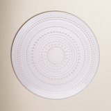 Fortessa Jupiter Glass, 13" Charger/Platter Plate (Set of 4), Pink