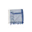 Serviette Kendal ivoire / bleu