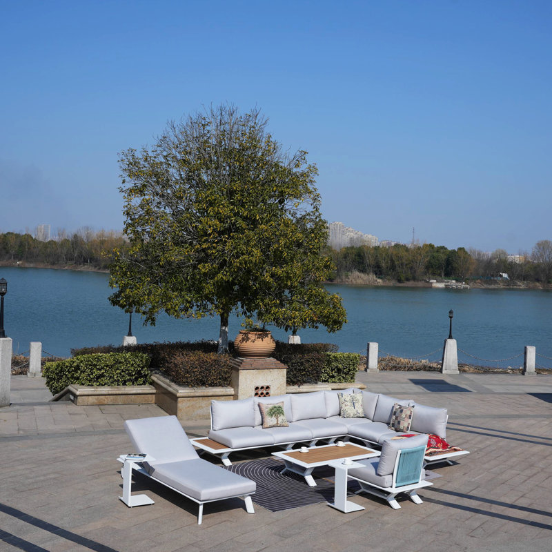 5 - Person Patio Conversation Set with Cushions