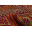 Tapis unique en laine noué à la main 4 pi 8 po x 6 pi 3 po Jeveah
