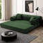 Canapé-lit convertible 4-en-1 peu encombrant avec coussin cylindrique moelleux et mousse de qualité supérieure - Canapé pliant en boîte pour les petits espaces-1213175083