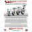 Kingpinless Thermoplastic Rubber Caster
