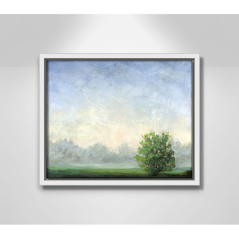 Thayne Upstart Print par Dena Ann Adams, H 9,5 po x l 11,5 po, Blanc