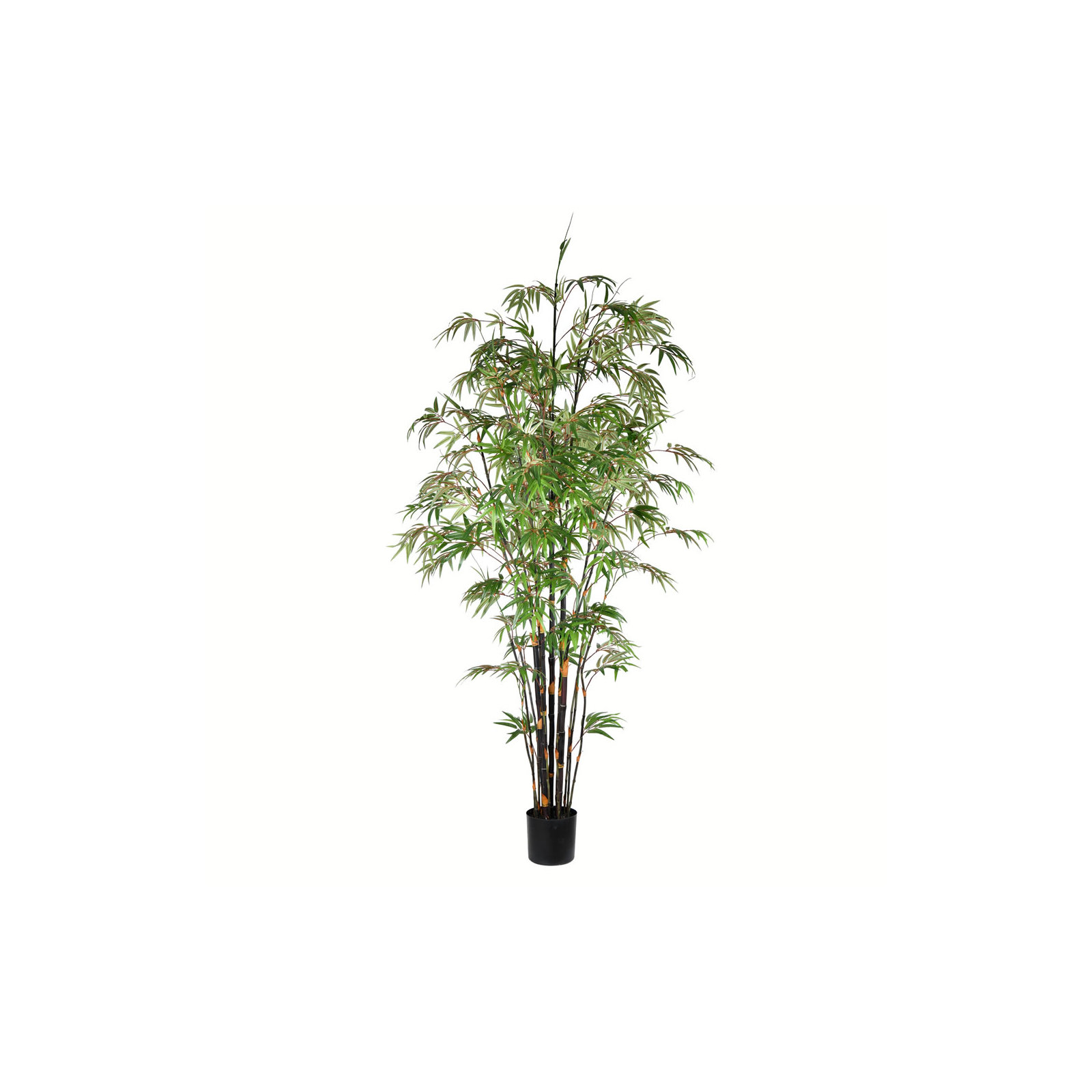 Faux Bamboo Tree in Pot, 96" H x 32" W x 32" D