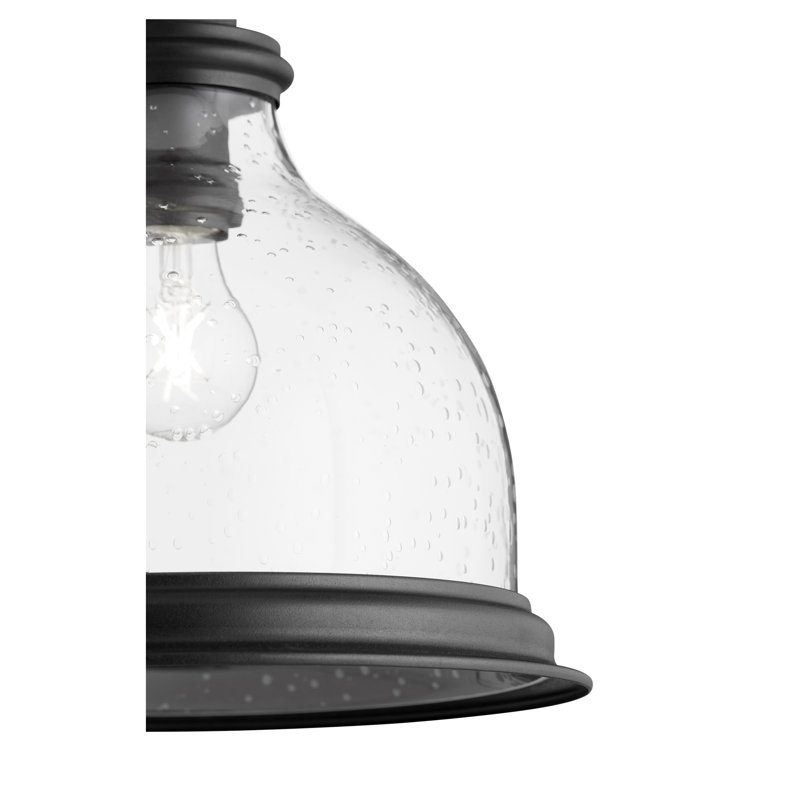 Crum 1 - Light Single Pendant, Noir