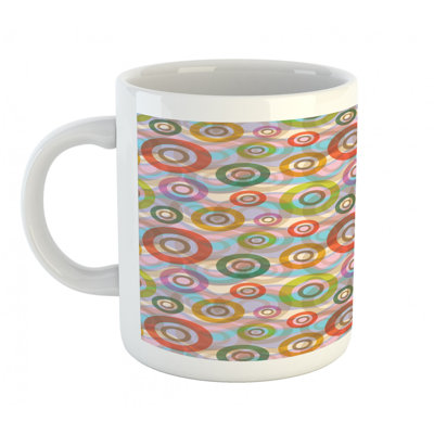 Grande tasse à café circulaire