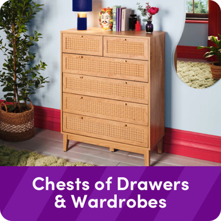Chests of Drawers & Wardrobes