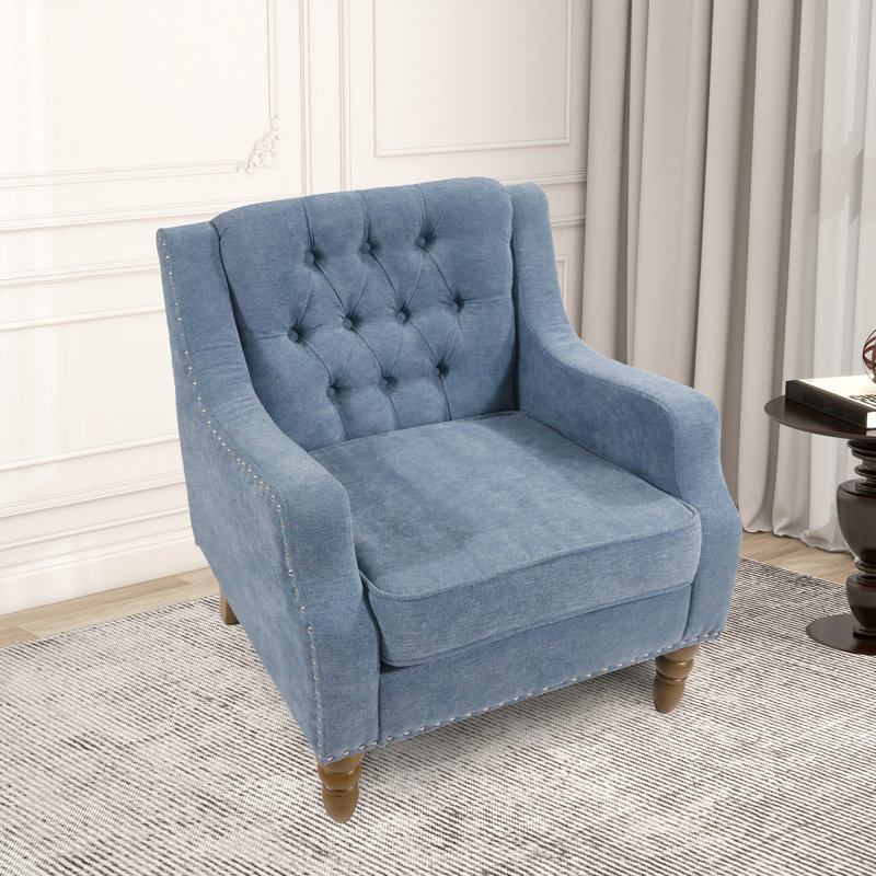 Taufner 25,92 de large, 100 % polyester bleu