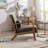 Hertford 26" Wide Mid Century Upholstered Solid Wood Accent Chair with an Extra Pillow-88837591
