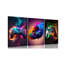 3 Piece Wrapped Canvas Print-1576112583