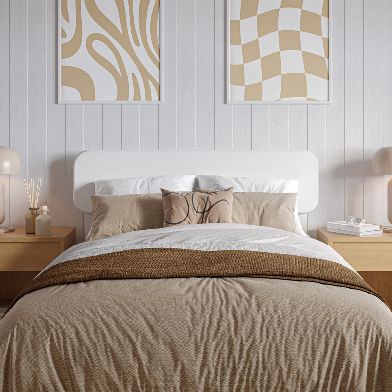 Vetu Bed, Twin XL, White