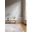 Wool Floral Area Rug in Light Gray/Ivory-74187240