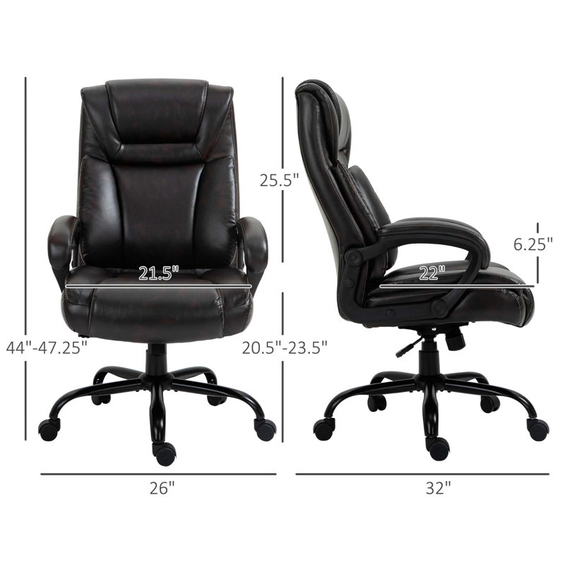 Fauteuil de direction Vinsetto Big And Talls