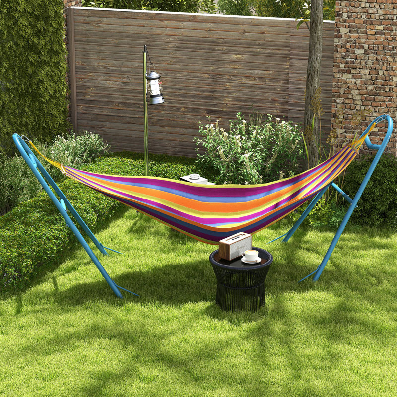 Orlin Steel Standard Hammock Stand, Blue