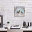 Toile épique «Happy Christmas Donkeys» par Elle Media Group, Epic Graffiti, 12 po x 12 po
