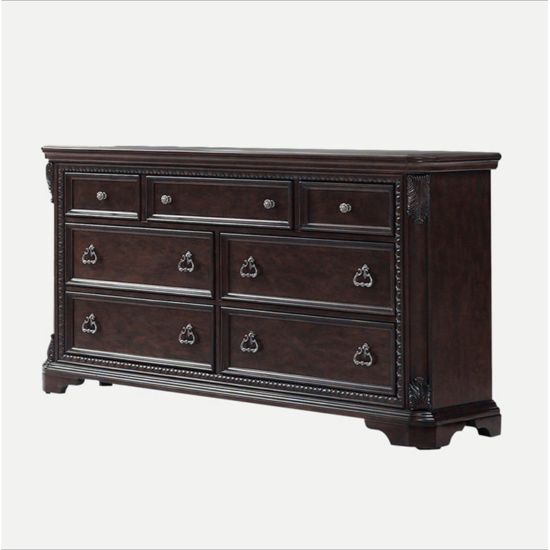 Commode 7 tiroirs en acajou