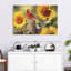 Tournesols Brampt et oiseaux chanteurs-107677119