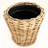 Round Planter With Plastic Insert