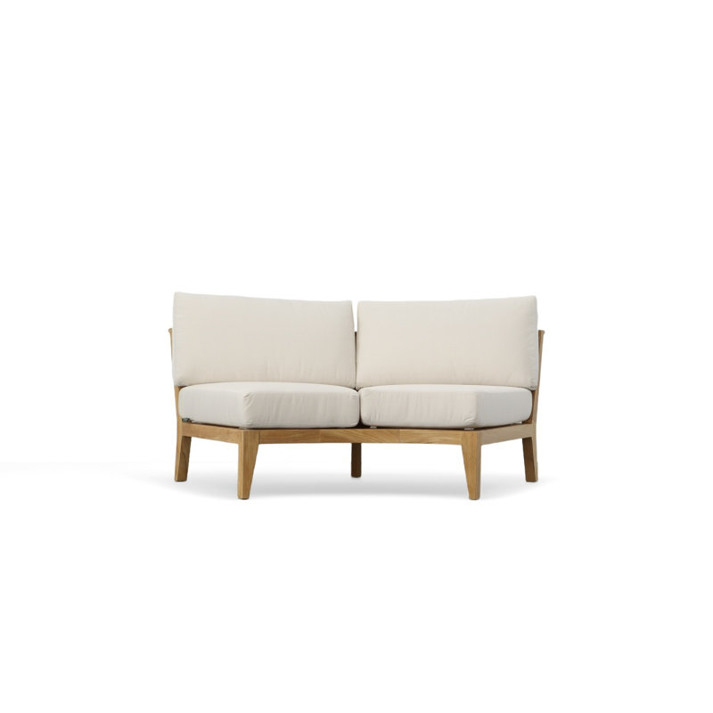 Solid Wood Teak Outdoor Bench