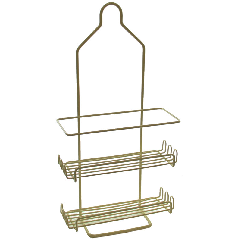 Tiroir de douche suspendu en métal, Beige