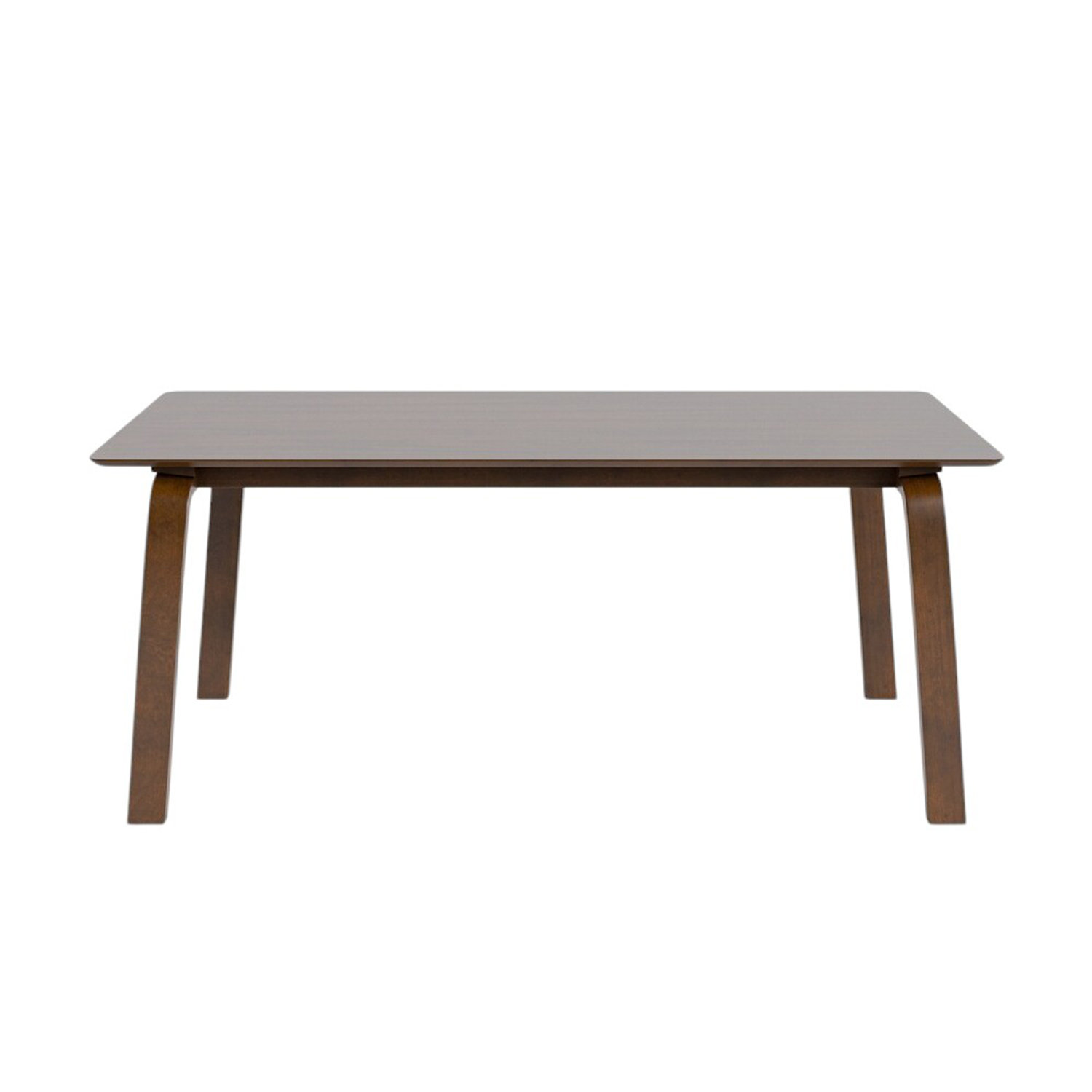 George Oliver Rectangular Wooden Mid-Century Modern Dining Table In ...