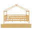 Lit mezzanine double en bois massif avec lit gigogne simple-1399511986-1399511991