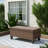 Kisner 40'' W Outdoor Wicker Storage Table
