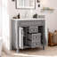 Meuble-lavabo simple 36 po avec 2 portes et tiroirs à fermeture douce-1520669910