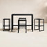 Armando Patio Dining Set with Rectangular Table