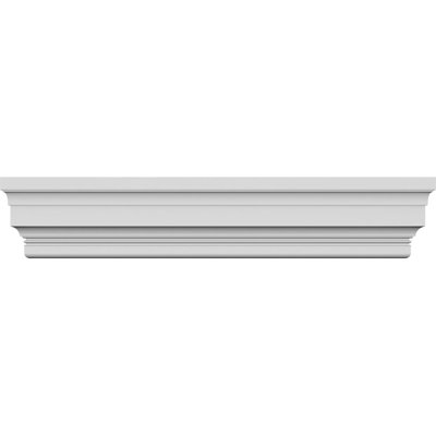 Endurathane Stockport Crosshead, 81" Bottom Width x 86 3/4" Top Width x 11 7/8"H x 5/8"P, Factory Primed