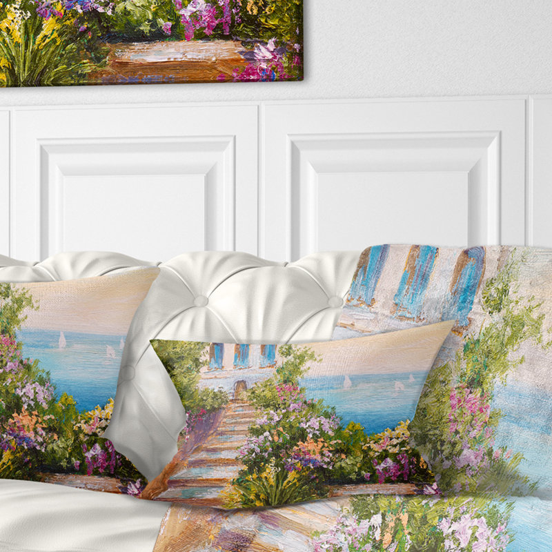 Coussin lombaire Landscape House