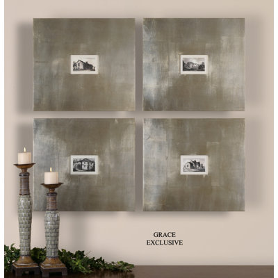 Historical Buildings I, II, III and IV by Grace Feyock Matted Framed Graphic Art