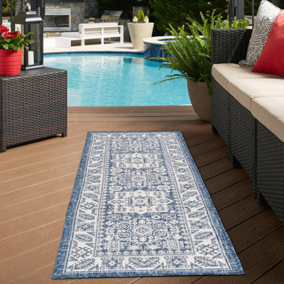 Tapis d'extérieur couleur ivoire