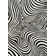 Maribo High-Low Abstract Groovy Striped Black/White Rug