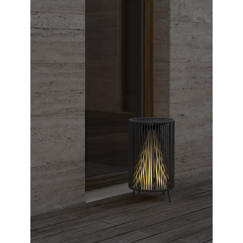 21.8'' Battery Powered Integrated LED Outdoor Floor Lamp