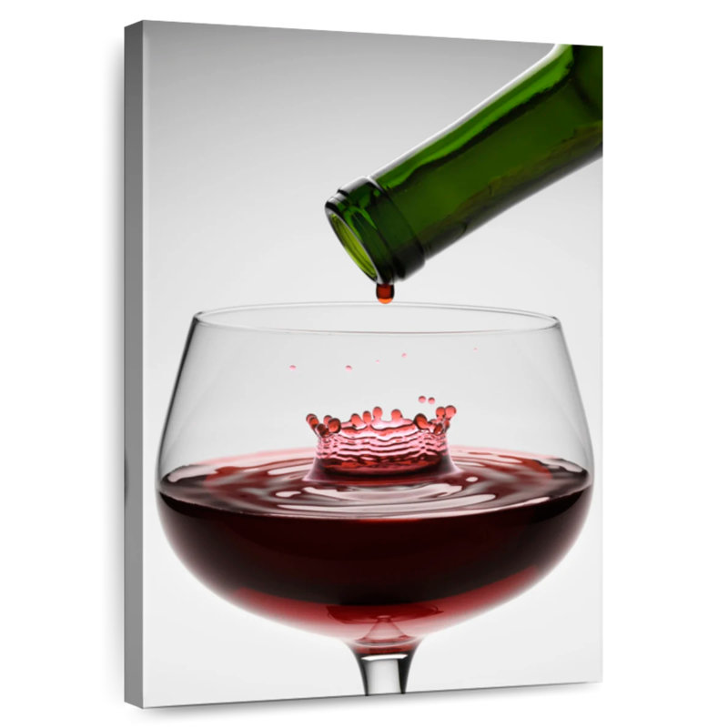 Yarlin Wine Drop, 48" H x 32" W